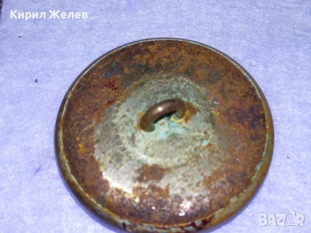 СТАРИННО ПОЗЛАТЕНО МЕТАЛНО КОПЧЕ с РИЦАР на КОН и НАДПИС МАЙСТОРСТКА ИЗРАБОТКА 41042, снимка 6 - Антикварни и старинни предмети - 43545654