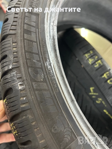 Гуми 225/40/18 Michelin Зимни 4 броя, снимка 6 - Гуми и джанти - 52789211