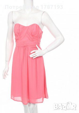 Розова рокля, снимка 1 - Рокли - 28128647