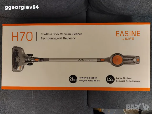 Безжична прахосмукачка ILIFE H70, снимка 5 - Прахосмукачки - 49630664