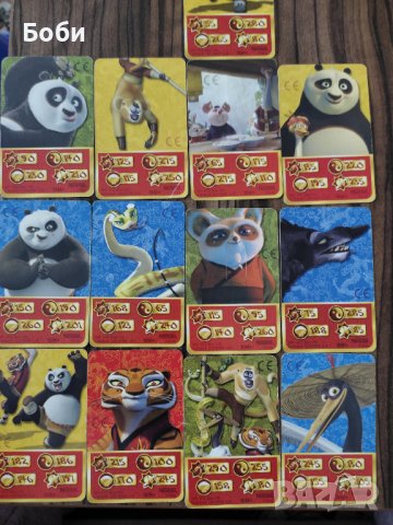 Карти Star Wars и Kung Fu Panda , снимка 2 - Игри и пъзели - 36686786