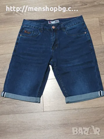 Дънкови къси панталони - бермуди код 80 - 2, снимка 2 - Къси панталони - 50235588