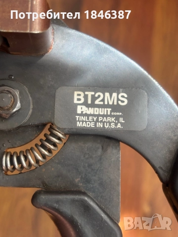 Клещи, за стягане на метални кабелни връзки Pandut USA, снимка 2 - Клещи - 51951025