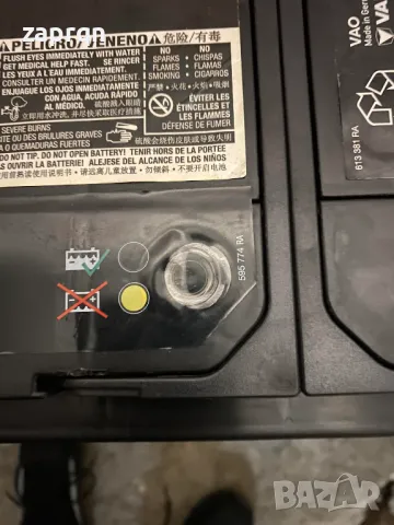 Почти нов акумулатор оригинален на VW/Audi 95ам/ч 760 А Варта/Varta с гаранция , снимка 5 - Аксесоари и консумативи - 47584991