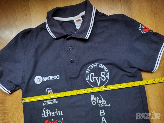 Vespa Club Italia - мъжка поло блуза, снимка 9 - Тениски - 51895684