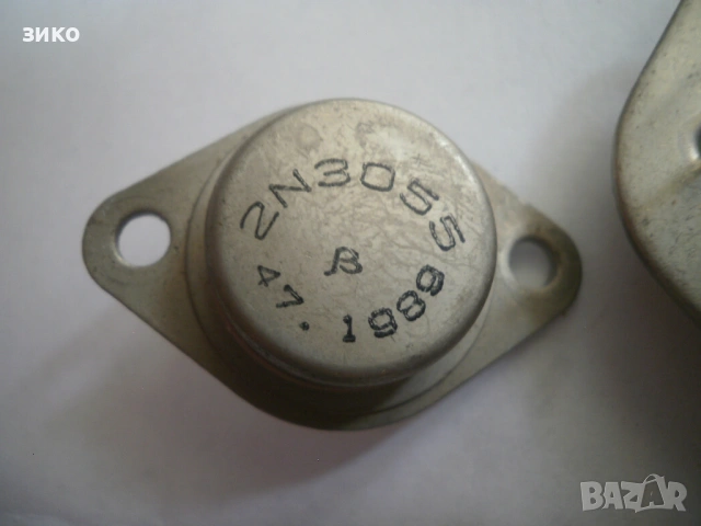 транзистор 2N3055 - 8бр. чифт (заводски подбрани), снимка 3 - Друга електроника - 53062162