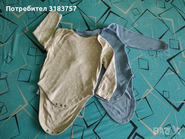 Primark боди дълъг ръкав Памук Примарк, снимка 6 - Бодита за бебе - 43790318