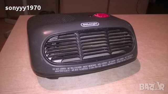 delonghi-метална духалка-внос швеицария, снимка 3 - Отоплителни печки - 26484023