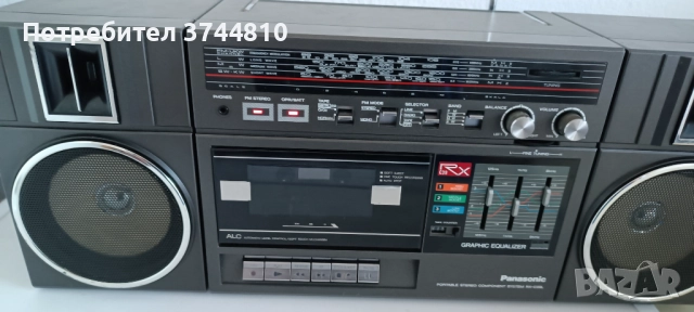 Продавам радиокасетофон PANASONIC, снимка 3 - Плейъри, домашно кино, прожектори - 51787693