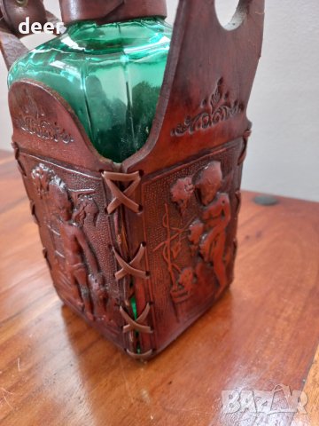  Естествена  кожена калъфка  за бутилка със шише , снимка 9 - Други - 43348567