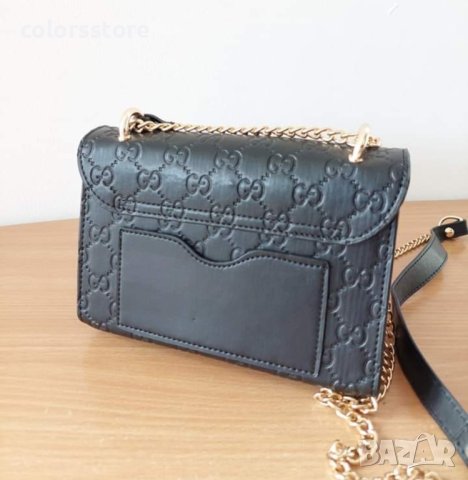 Луксозна Черна чанта Г-чи кодIM- Br103, снимка 4 - Чанти - 38762432