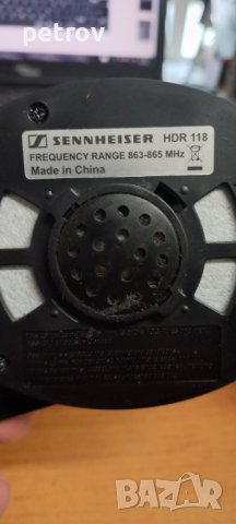 Безжични слушалки-SENNHEISER - HDR-118, снимка 4 - Безжични слушалки - 44112607