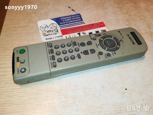 SONY RMT-V288C REMOTE-ВНОС FRANCE 1712211951, снимка 8 - Дистанционни - 35174557