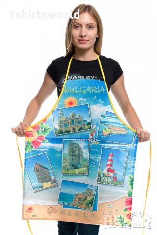 Нова забавна готварска престилка Черно море, снимка 6 - Български сувенири - 28337528
