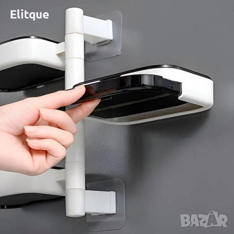 Въртящ се органайзер за баня или кухня с 4 нива, снимка 4 - Други стоки за дома - 52925900