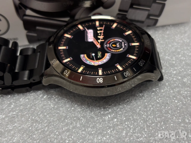 НОВ! Смарт часовник Riversong – Motive 9 Max, 1.43'', Space Grey, снимка 9 - Смарт часовници - 53110730