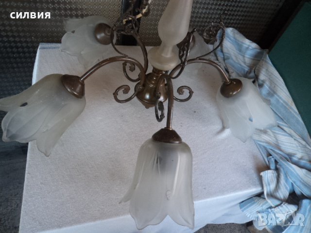 бронзов полилей, снимка 5 - Други ценни предмети - 43484514