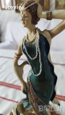 Фигура на ретро дама, снимка 3 - Декорация за дома - 50069848