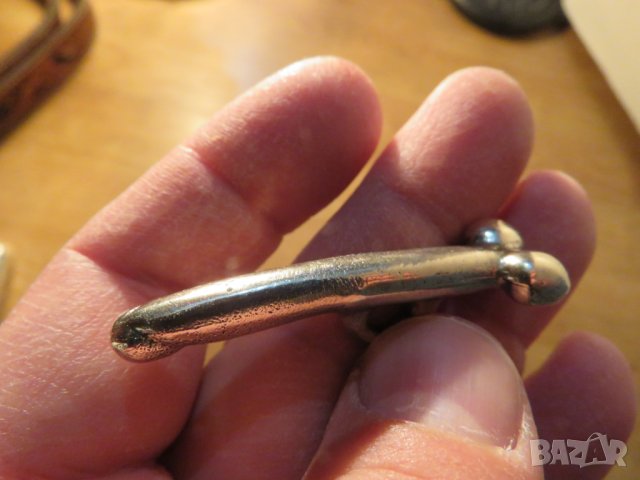 Стар Сребърен Любовен амулет, фалос, полов член, еротика - символ на мъжество и плодородие 18 + секс, снимка 9 - Колиета, медальони, синджири - 27557577