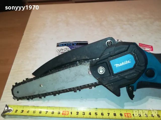 MAKITA-РЕЗАЧКА С ВЕРИГА 0212240948, снимка 4 - Градинска техника - 48185787