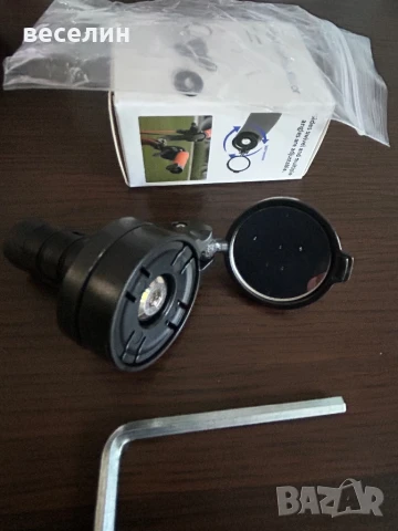 Вело огледало за задно виждане, вградено в дръжката (сгъваемо), снимка 3 - Части за велосипеди - 51093916