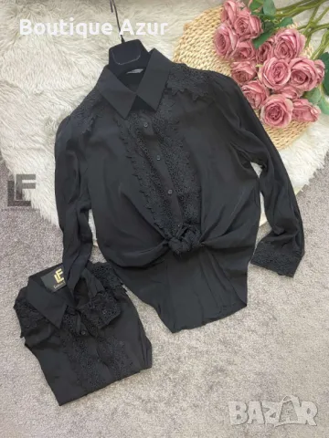 Риза LFS Royal Black , снимка 3 - Ризи - 50327349
