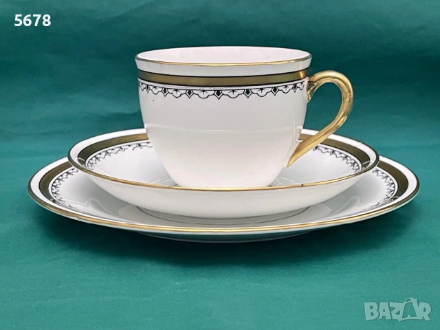 Порцеланов троен сет TF&S, снимка 2 - Антикварни и старинни предмети - 53488040