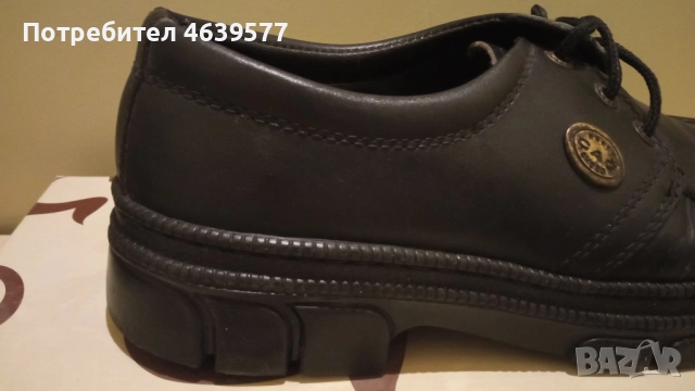 Италиански, мъжки обувки от естествена кожа, снимка 2 - Ежедневни обувки - 52954211