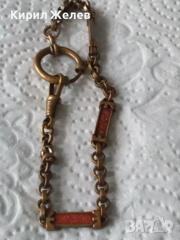 Стар кюстек за джобен часовник 16521, снимка 6 - Колекции - 52580543