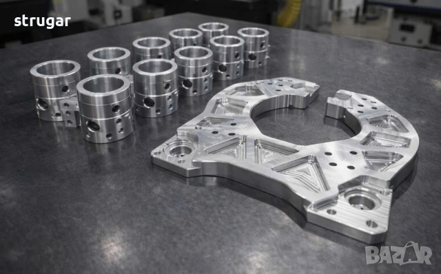 Стругарски услуги | CNC обработка | Фрезоване – София, снимка 5 - Стругове - 53434787