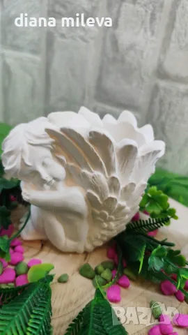 Ангелчета кашпи!!, снимка 3 - Подаръци за кръщене - 48620862