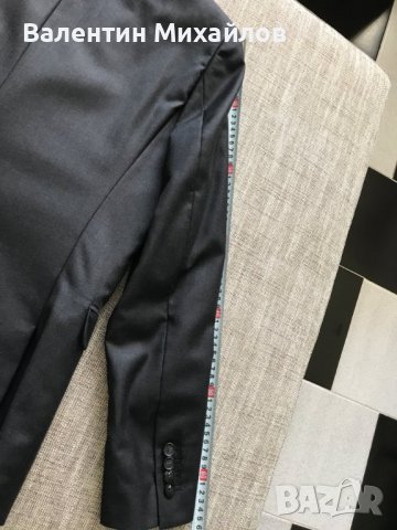 Графитен мъжки костюм  TNE KOOPLES, снимка 7 - Костюми - 38041247