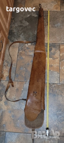 калъф за ловна пушка естествена кожа 117 см