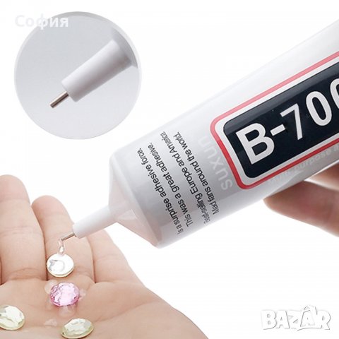 B-7000 висококачествено прозрачно лепило Б-7000 -10ml, 15ml за ремнонт на телефони и таблети НАЛИЧНО, снимка 4 - Резервни части за телефони - 37819061