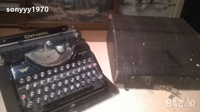 ПОРЪЧАНА-continental-ретро пишеща машина-внос швеицария, снимка 15 - Колекции - 27378365