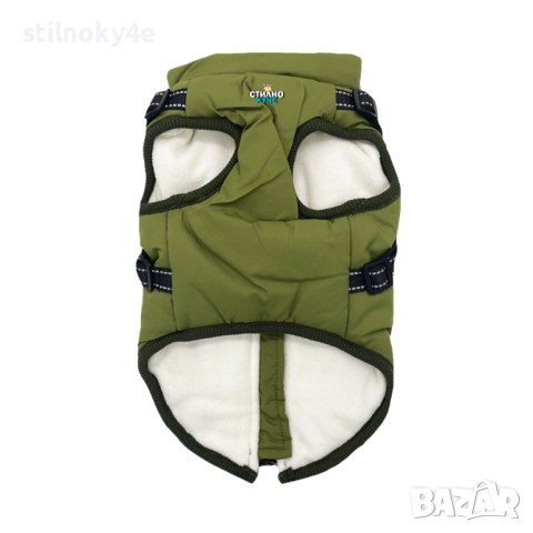 Зимно яке/елек за куче с нагръдник Зимни дрехи за кучета Зимна дреха за куче Кучешки зимни дрехи , снимка 5 - За кучета - 43938709