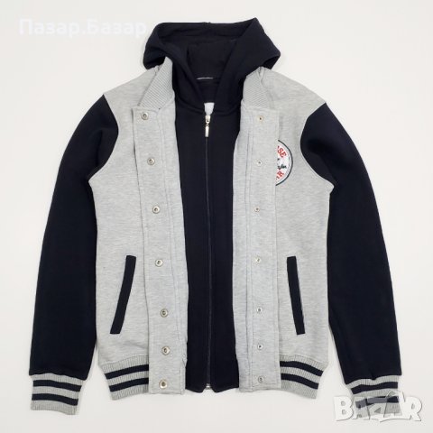 CONVERSE Hoodie Яке Ватиранo Худи Суичър Качулка XS-S, снимка 3 - Якета - 43186611