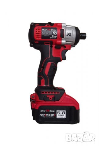 Промо Комплект 2 в 1 Акумулаторен Винтоверт и Акумулаторен Гайковерт Импакт Драйв Немски 36V 8,0AH , снимка 5 - Винтоверти - 39619654