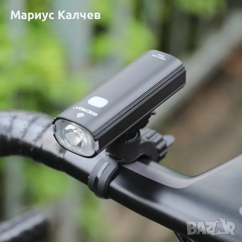 GACIRON V20C-400 Велосипеден фар, 400 лумена, водоустойчив, USB, Акумулаторен, снимка 11 - Аксесоари за велосипеди - 43869074