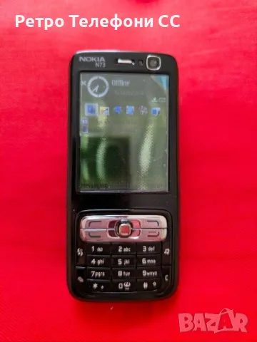Nokia n73 Black черен Като нов, снимка 2 - Nokia - 50074003
