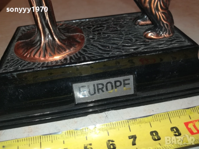 EUROPE-МЕТАЛНА ЗАПАЛКА С МЕЧКА 0709251650, снимка 7 - Антикварни и старинни предмети - 51633995