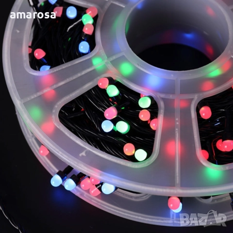 Водоустойчиви Коледни LED лампички „Звездно небе“ – 50 метра, 240 светлини!, снимка 2 - Други - 51988305