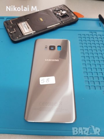 Оргинален заден капак за Samsung Galaxy S8(сив), снимка 2 - Резервни части за телефони - 32978280
