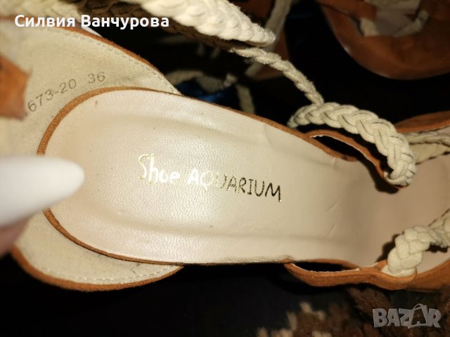 Оригинални обувки на Shoe Aquarium, снимка 7 - Сандали - 40578226