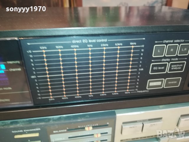 TECHNICS EQUALIZER & SONY AMPLIFIER-JAPAN 2501221954, снимка 13 - Ресийвъри, усилватели, смесителни пултове - 35560617