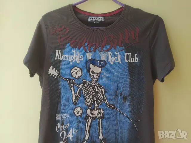 Alcott Tattoo - оригинална Street Wear Casual ежедневна тениска скелет