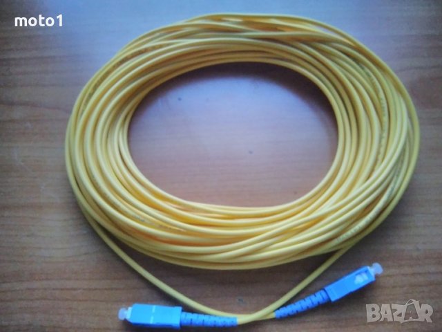 10 метров оптичен кабел за оптичен интернет и оптичен рутер, снимка 7 - Рутери - 43950787