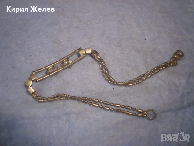 СТАРА ПОСРЕБРЕНА ФЛОРАЛНА РЕТРО АРТ НЕЖНА ГРИВНА 7661, снимка 3 - Гривни - 37076158