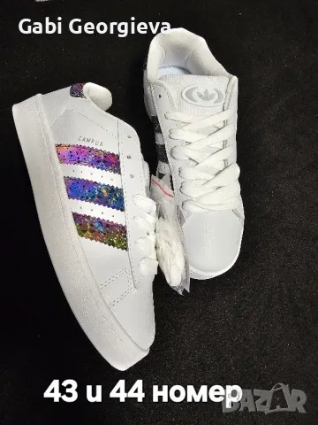 Мъжки маратонки Adidas Campus 43 и 44 номер, снимка 3 - Маратонки - 49039782