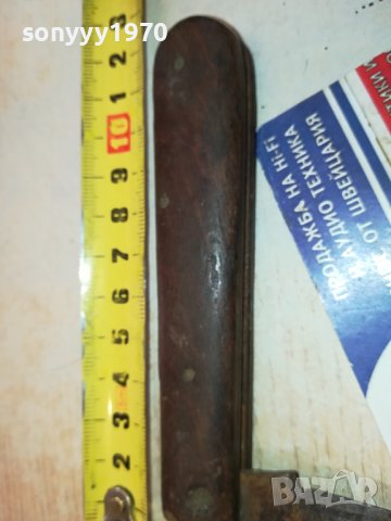 СТАРА НОЖКА-РЕЛИКВА АНТИКА 2612231455, снимка 8 - Антикварни и старинни предмети - 43552035
